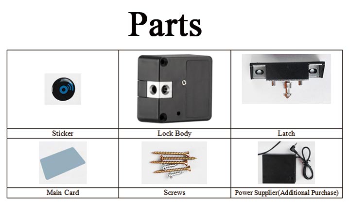 hireadlock universal cabinet lock parts