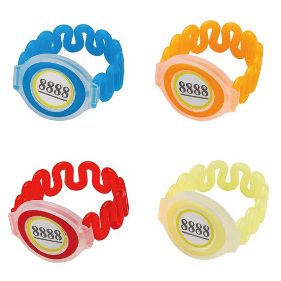 hireadlock cabinet lock wristband color option