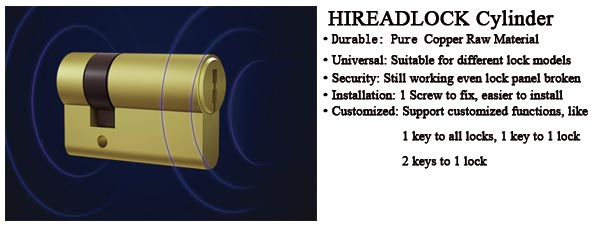 hireadlock hotel lock cylinder