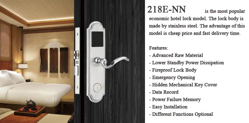 hireadlock 218E-NN hotel lock introducing