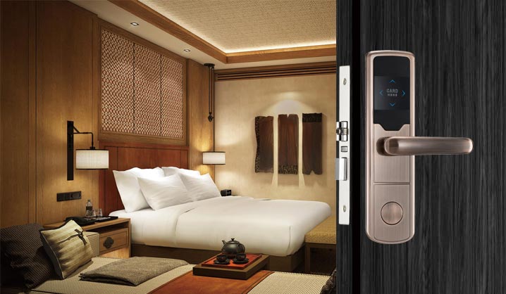 hireadlock 1008e bronze hotel guestroom lock