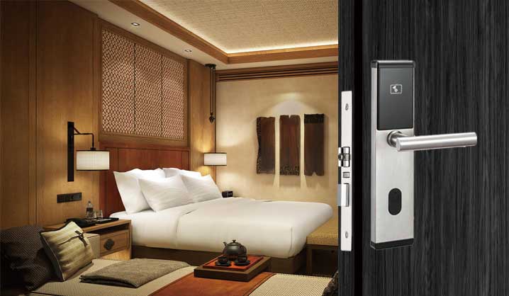 hireadlock 2023e silver hotel lock